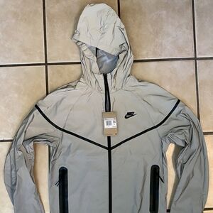 Nike Gray Hooded Jacket